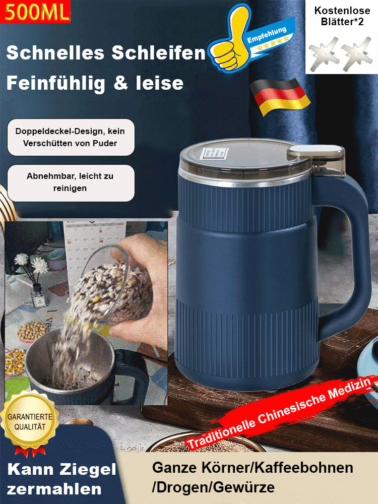 🌾⚙️ Frisches Vollkornmehl in Sekunden – mit der kompakten Haushalts-Getreidemühle! 🌿💎 Langlebig, leise & energieeffizient.