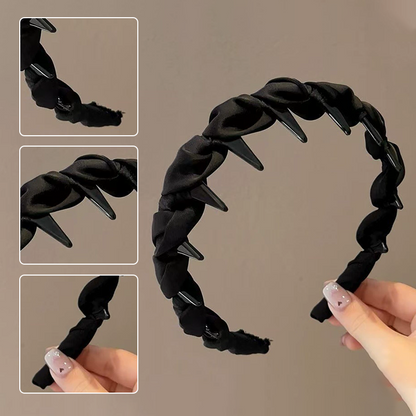 ✨2025 brandneues Design💎💇Strass-Haarband mit Zähnen für Frauen