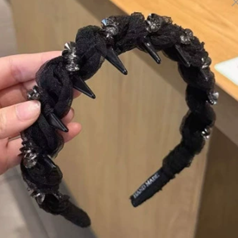 ✨2025 brandneues Design💎💇Strass-Haarband mit Zähnen für Frauen
