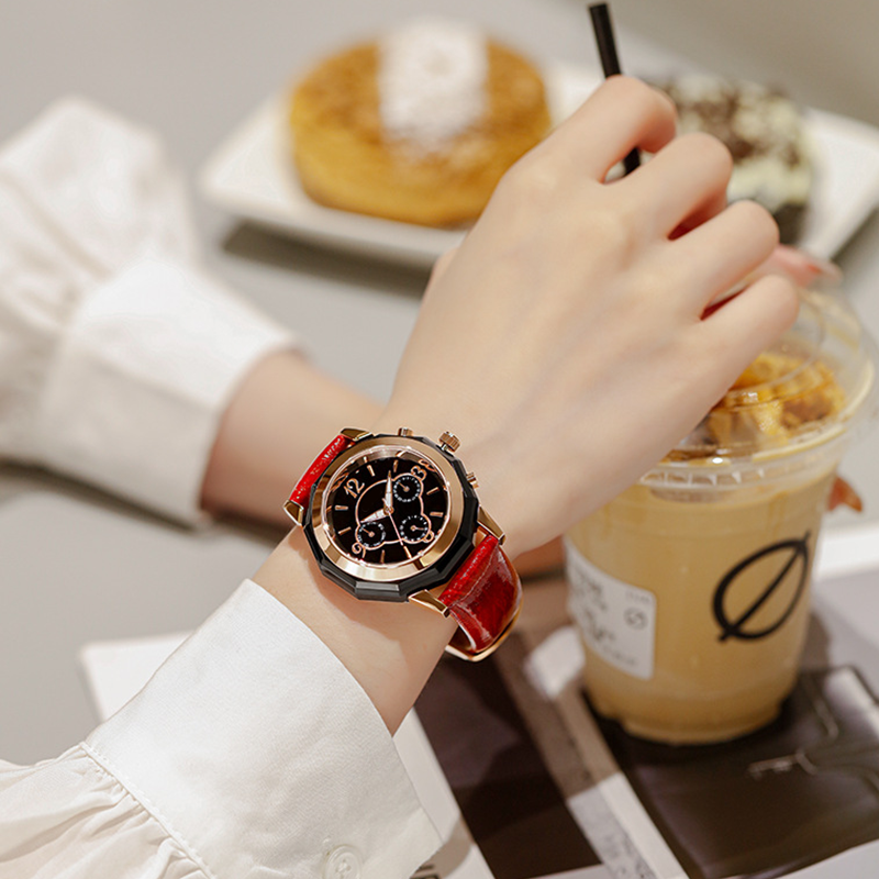 ✨✨Elegante wasserdichte Quarzuhr für Frauen