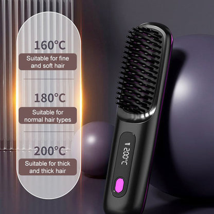 🔥 Glatte Haare überall – Kabelloser Haarglätter Jetzt im 2er-Deal: 10 € Sparen + Gratisversand! 💼💇‍♀️