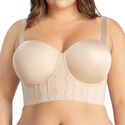 ⏳Begrenzte Zeit 50% Rabatt💥🪻Der trägerlose BH mit tiefem Rücken