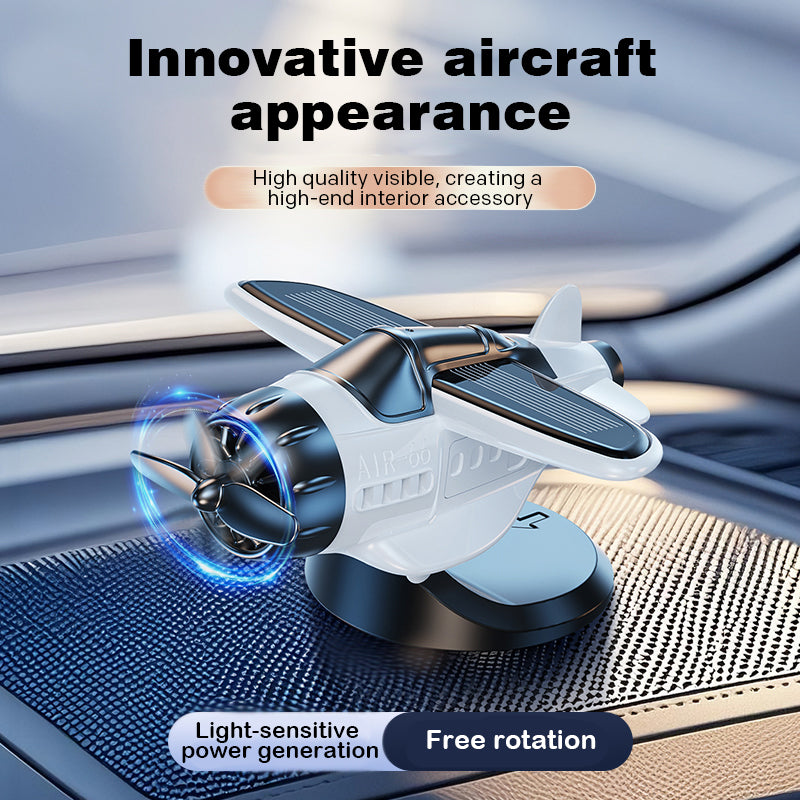 🎁2025 Limited Time Sale - 50% OFF🔥Solarbetriebene Auto-Ornamente in Flugzeugform