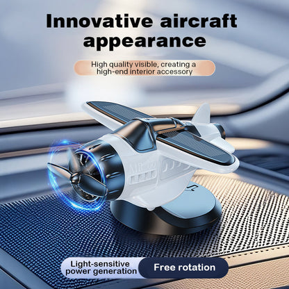 🎁2025 Limited Time Sale - 50% OFF🔥Solarbetriebene Auto-Ornamente in Flugzeugform