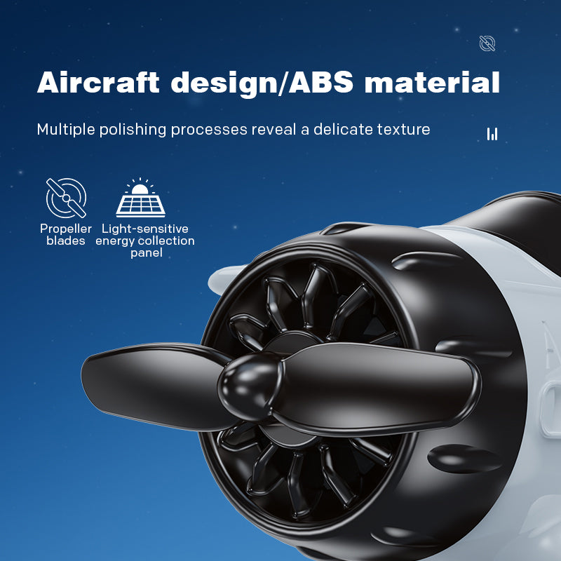 🎁2025 Limited Time Sale - 50% OFF🔥Solarbetriebene Auto-Ornamente in Flugzeugform