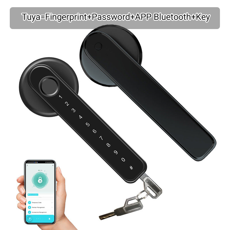 🔐 Fingerabdruck-Smart-Türgriff mit Bluetooth & App-Steuerung 🌞 Sommeraktion: Jetzt 50 % günstiger! 📱🚪