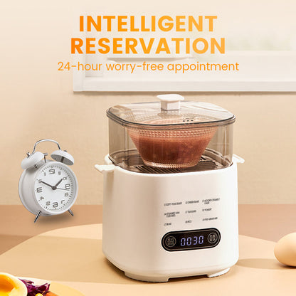 🎁2025 Neues Design🥚✨Mini-Multifunktions-Eierkochset mit Smart Touch Panel