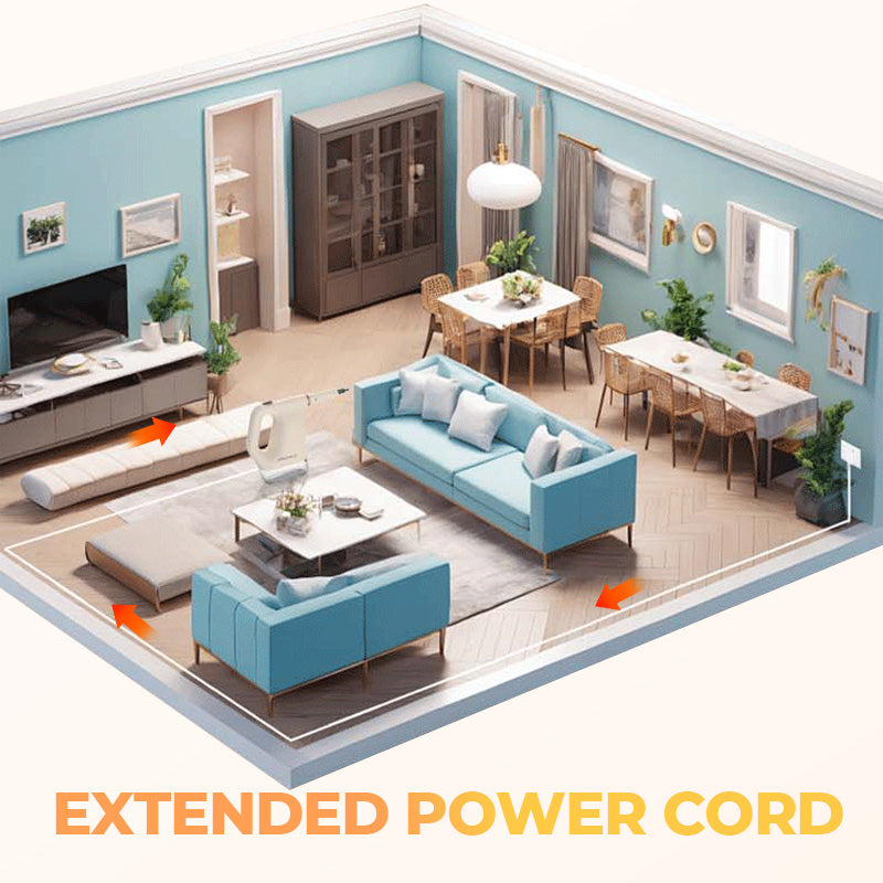 💨 Tragbarer Multifunktions-Dampfreiniger - 50% OFF! 🏠✨⚡