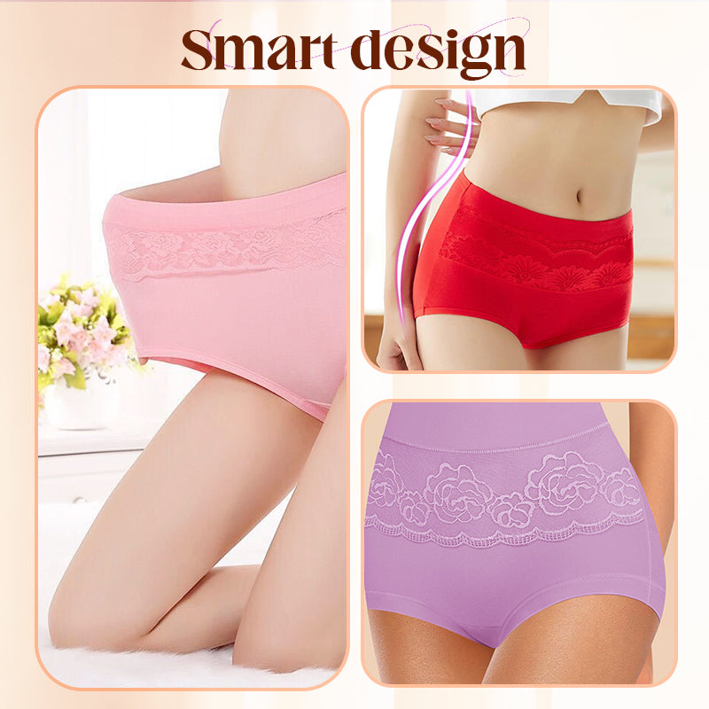 🔥🩲Damen Unterhosen in großer Größe mit hoher Taille