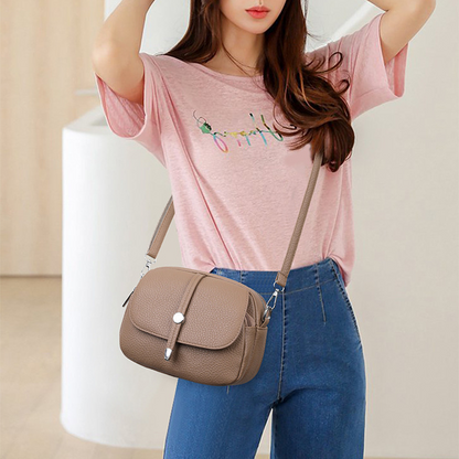 💥Hot Sale 50% OFF💥Leichte, einfarbige Damen-Kreuztasche👜