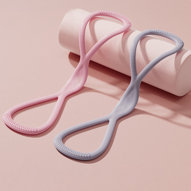 🏆 Blitz 50% Rabatt ⚡  Über 50.000 verkauft!!! Letzter Bestand - 💥🔥  Widerstandsgurt, 8-Form-Sportgurt für Frauen und Männer