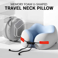🔥Letzter Tag Sonderangebot: 50 % Rabatt✈️💤Memory Foam U-förmiges Reise-Nackenkissen