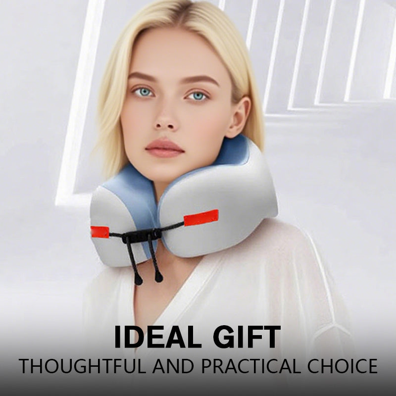 🔥Letzter Tag Sonderangebot: 50 % Rabatt✈️💤Memory Foam U-förmiges Reise-Nackenkissen