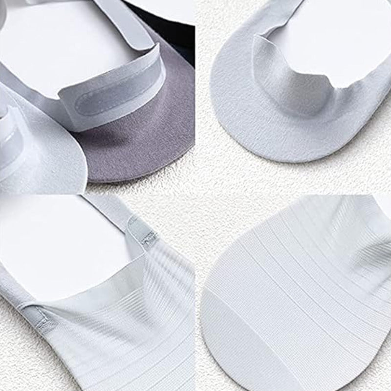 🧦5 Paar Ice Silk No-Show Socken Set (50 % Rabatt)