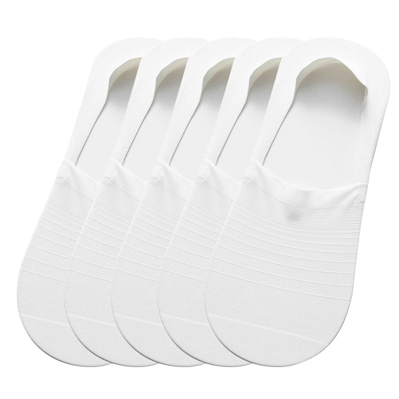 🧦5 Paar Ice Silk No-Show Socken Set (50 % Rabatt)