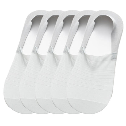 🧦5 Paar Ice Silk No-Show Socken Set (50 % Rabatt)
