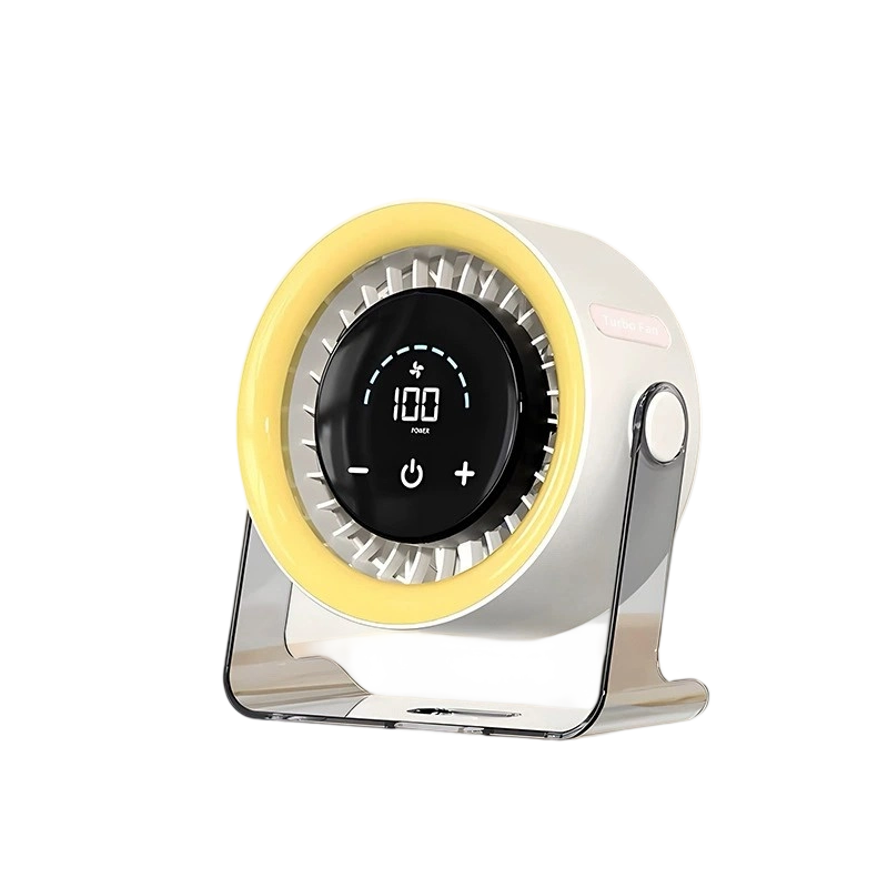 🔥Heißer Verkauf (💥50 % RABATT)🔥Mini-Tischventilator mit 100 Geschwindigkeiten und Digitalanzeige