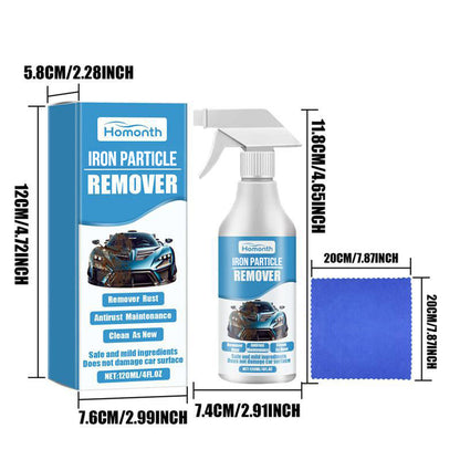 🔥LETZTER TAG DER AKTION – 50 % RABATT🔥🚗Spray zum Entfernen von Rost und Eisenpartikeln an Autos