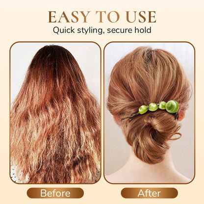 💖2025 brandneues Design✨Elegante Haarklammer für Rückenfrisuren