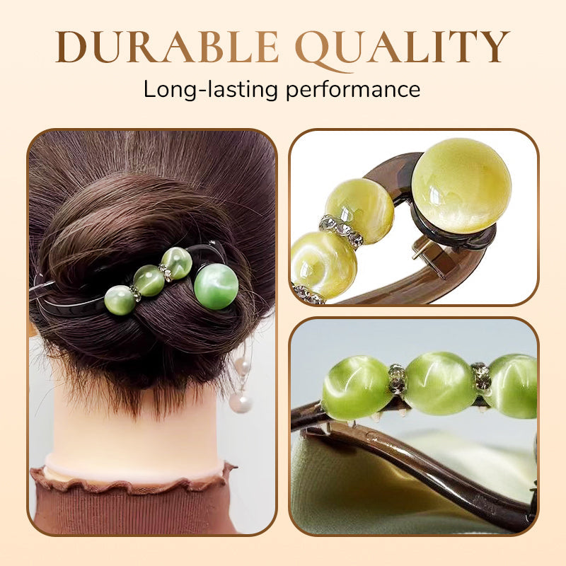 💖2025 brandneues Design✨Elegante Haarklammer für Rückenfrisuren