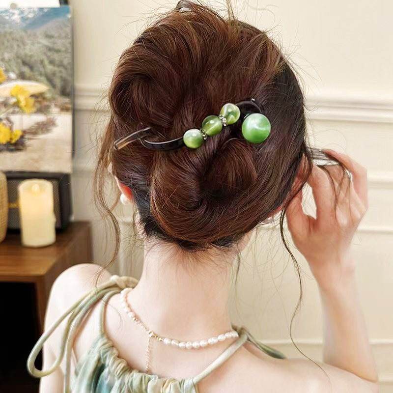 💖2025 brandneues Design✨Elegante Haarklammer für Rückenfrisuren