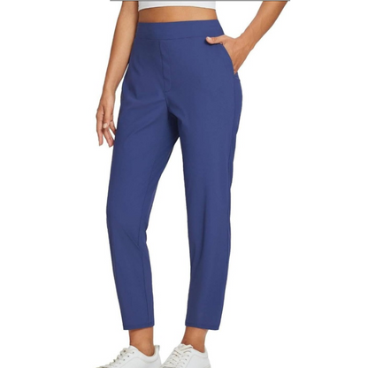 ❤️‍🔥Sommer-Verkauf 50% Rabatt🏆Elastische Damenhose mit hoher Taille und Reißverschlusstaschen