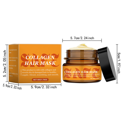 ⏳Begrenzte Zeit 50% Rabatt⏰💖Kollagen-Haarmaske für trockenes und strapaziertes Haar