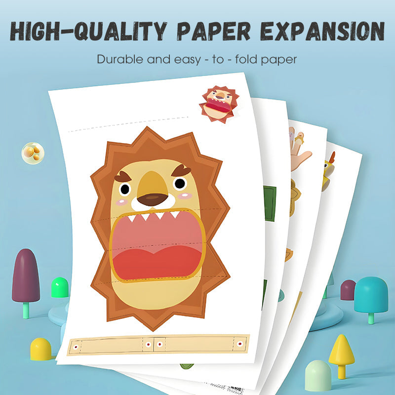 🔥 3D Handgefertigtes Origami-Buch