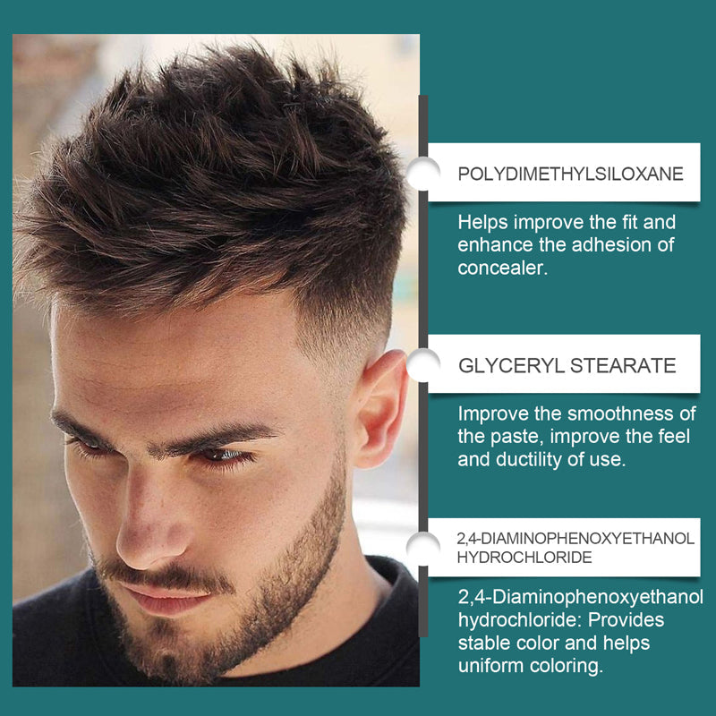 Kopfhaut Abdeckung Haarspray-Natürlich in Haarfarbe eingebettet, deckend ohne Starrheit