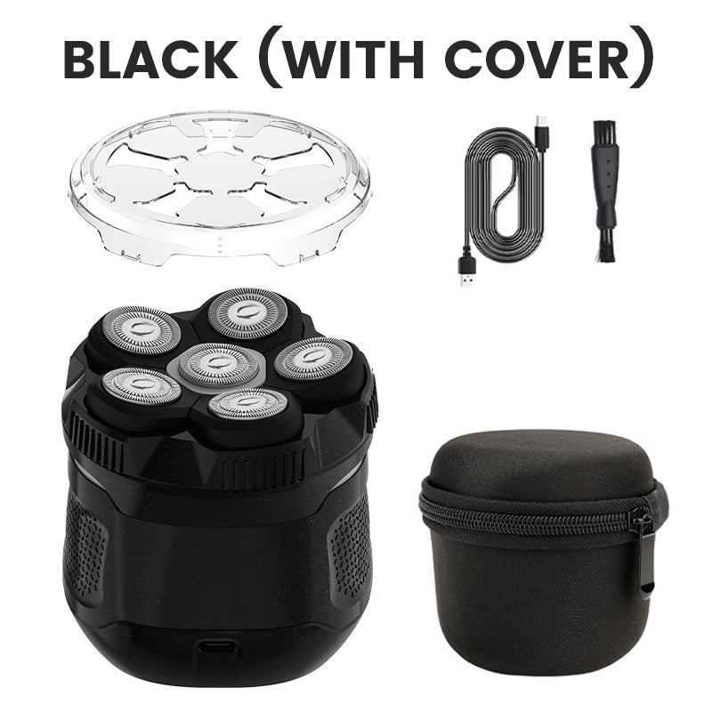 💧✂️💈Wasserdichter 6-fach Rasierer für den Kopf 💧✂️💈