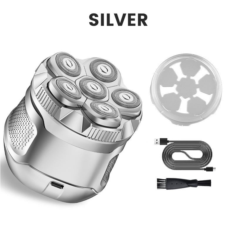 💧✂️💈Wasserdichter 6-fach Rasierer für den Kopf 💧✂️💈