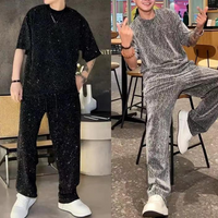 💖2025 brandneues Design✨Herren-Zweiteiler mit Kurzarmshirt und weiter Hose🩳