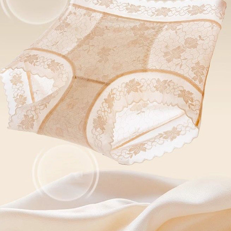 【❣️✨Kaufen Sie mehr, erhalten Sie mehr✨】👙Nahtlose Damen-Spitzenhöschen mit hoher Taille