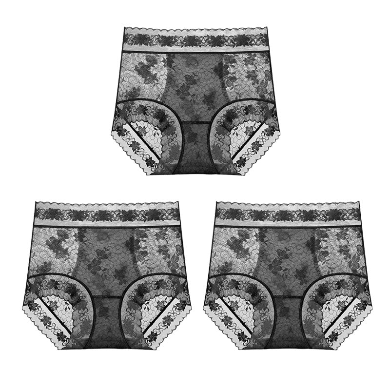 【❣️✨Kaufen Sie mehr, erhalten Sie mehr✨】👙Nahtlose Damen-Spitzenhöschen mit hoher Taille