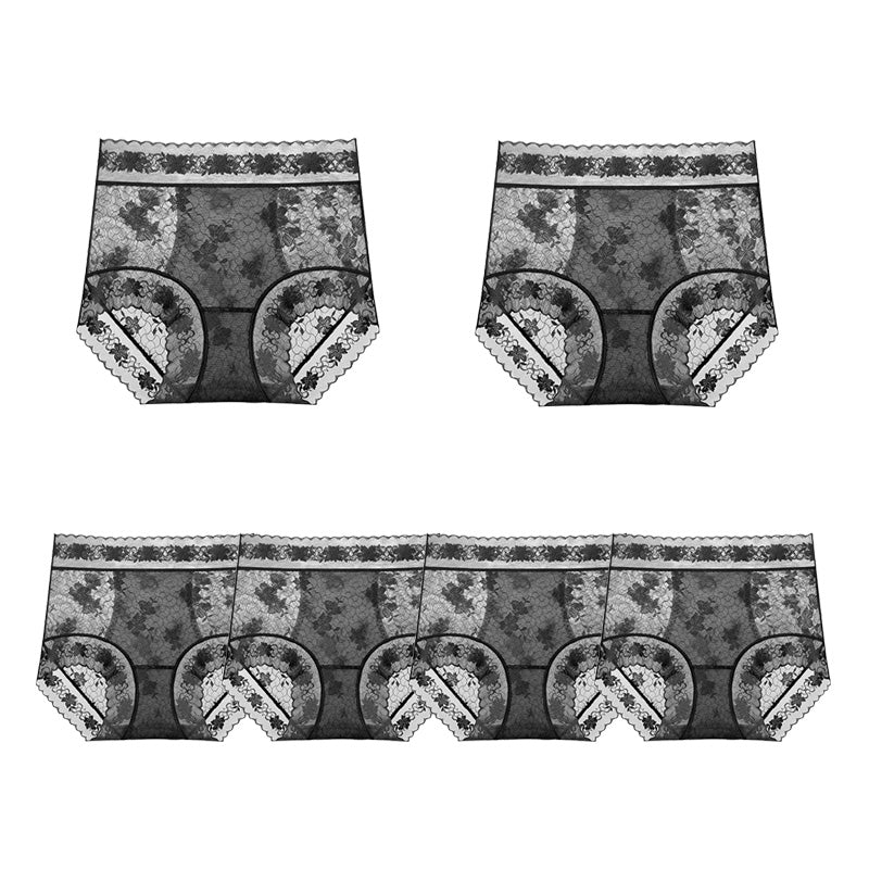 【❣️✨Kaufen Sie mehr, erhalten Sie mehr✨】👙Nahtlose Damen-Spitzenhöschen mit hoher Taille