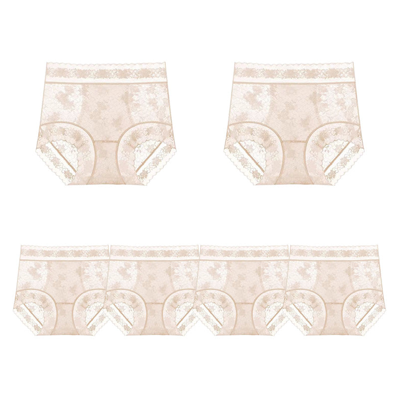 【❣️✨Kaufen Sie mehr, erhalten Sie mehr✨】👙Nahtlose Damen-Spitzenhöschen mit hoher Taille