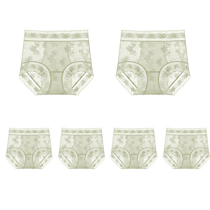 【❣️✨Kaufen Sie mehr, erhalten Sie mehr✨】👙Nahtlose Damen-Spitzenhöschen mit hoher Taille