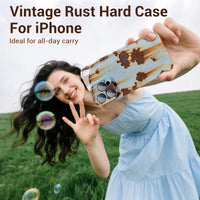 🏆【EXKLUSIV】Vintage Roest Hardcase für iPhone – JETZT MIT 50 % RABATT! 👑📱