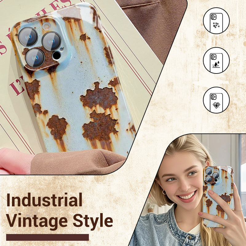 🏆【EXKLUSIV】Vintage Roest Hardcase für iPhone – JETZT MIT 50 % RABATT! 👑📱