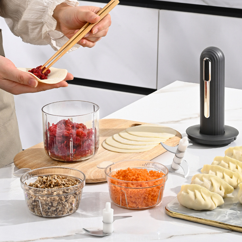 Kabelloser elektrischer Fleischwolf für den Hausgebrauch