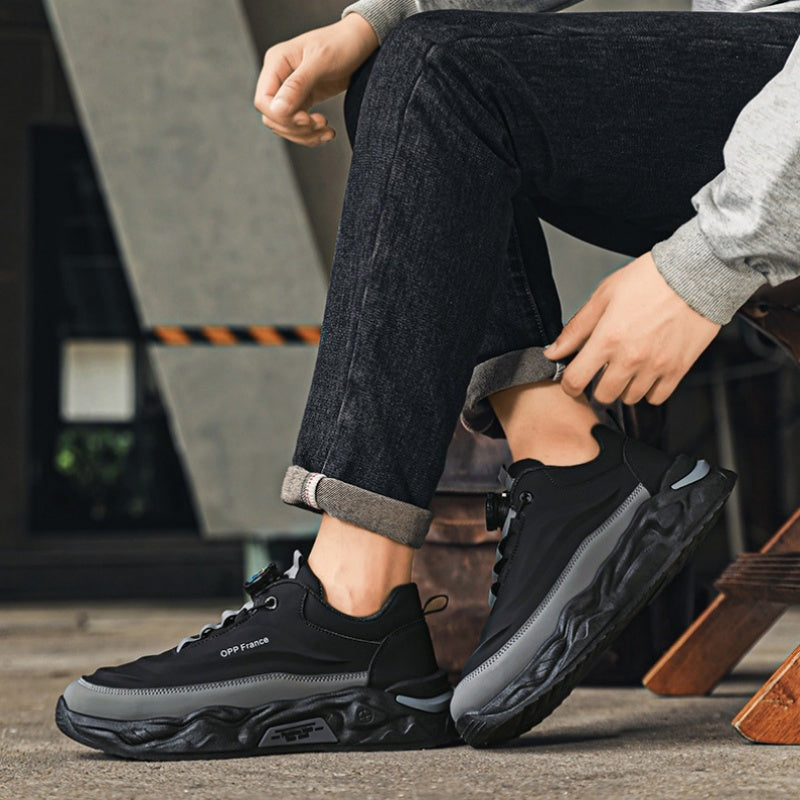 Stylische, leichte Herren-Sneaker aus PU-Leder