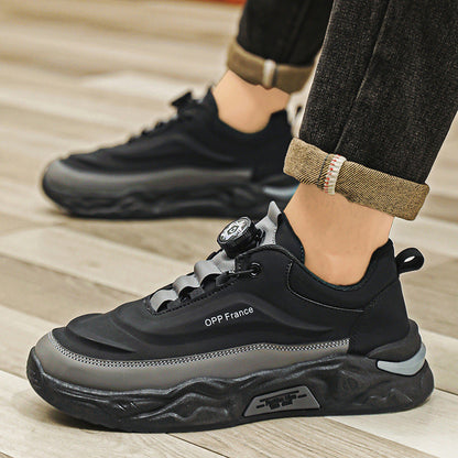 Stylische, leichte Herren-Sneaker aus PU-Leder