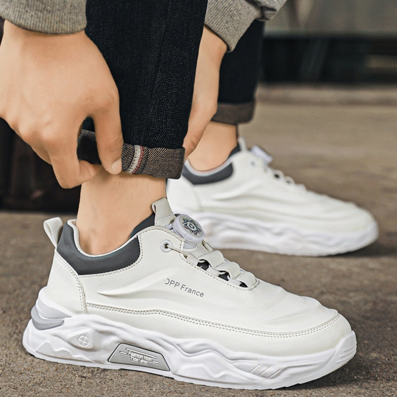 Stylische, leichte Herren-Sneaker aus PU-Leder