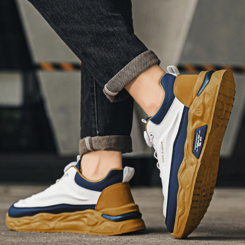 Stylische, leichte Herren-Sneaker aus PU-Leder