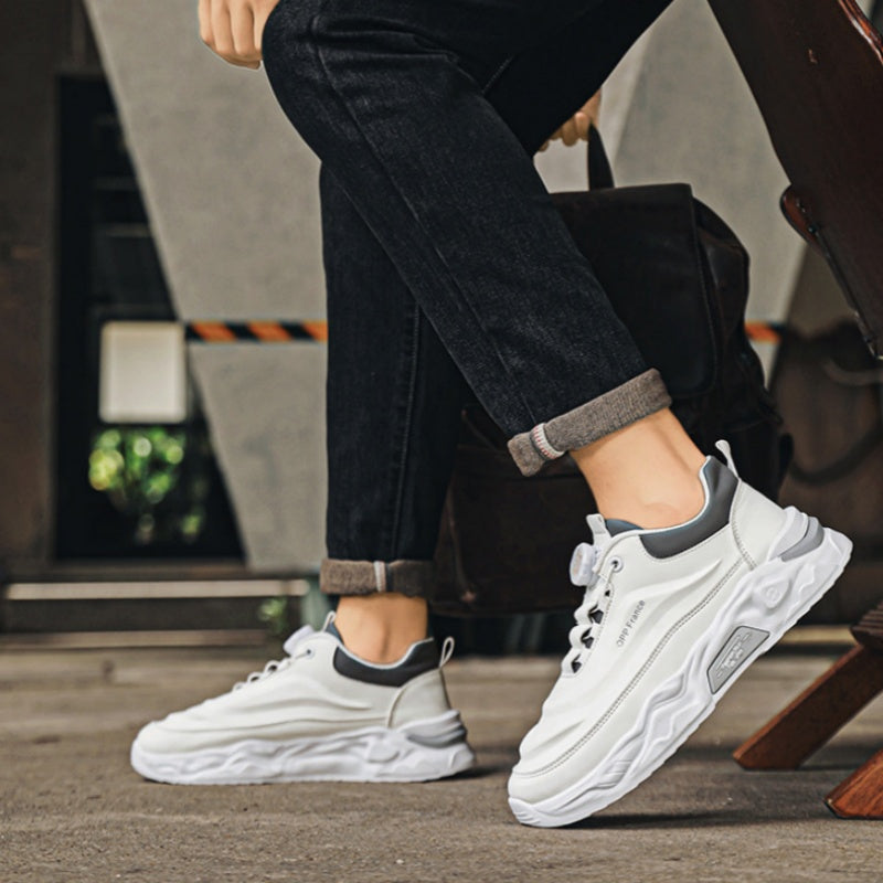 Stylische, leichte Herren-Sneaker aus PU-Leder