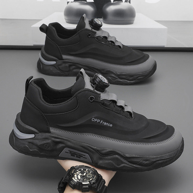 Stylische, leichte Herren-Sneaker aus PU-Leder