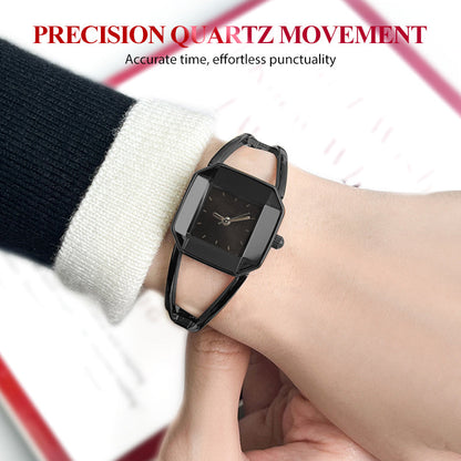 ⏳Zeitlich begrenztes Sonderangebot⏰Minimalistische Quarzuhr mit quadratischem Zifferblatt⌚