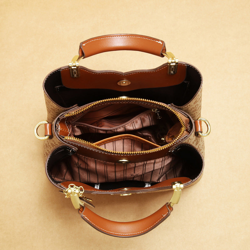 🎒 ✨👜 Vielseitige, elegante Handtasche im Retro-Stil, leicht und luxuriös, als Umhängetasche zu tragen