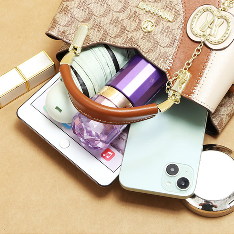 🎒 ✨👜 Vielseitige, elegante Handtasche im Retro-Stil, leicht und luxuriös, als Umhängetasche zu tragen