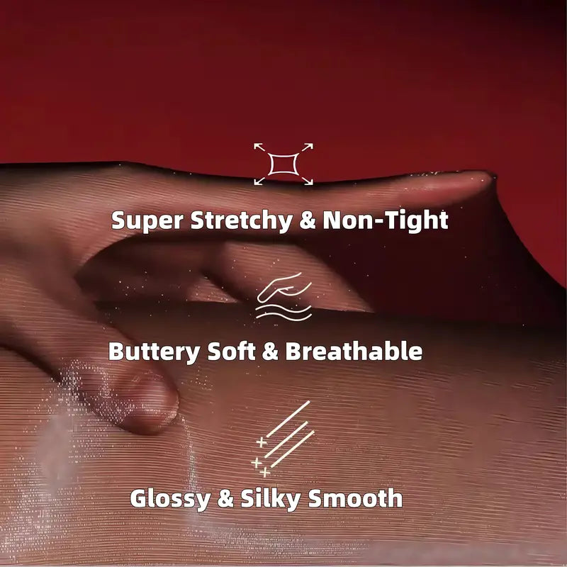 ✨Glänzende transparente Strumpfhosen für Damen – Heißer Verkauf 50 % Rabatt🔥